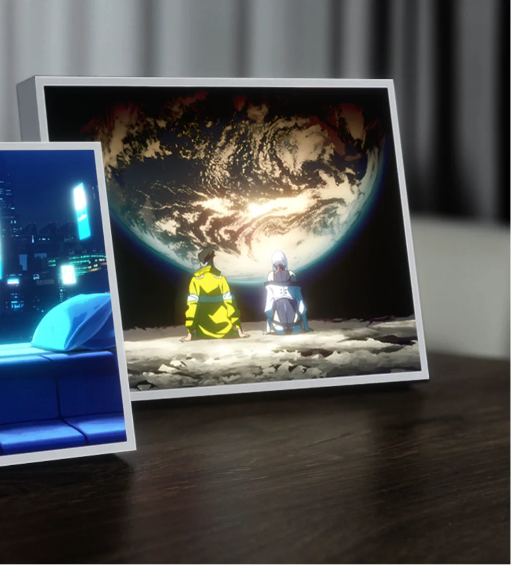 Cyberpunk LED Light Painting Photo Frame