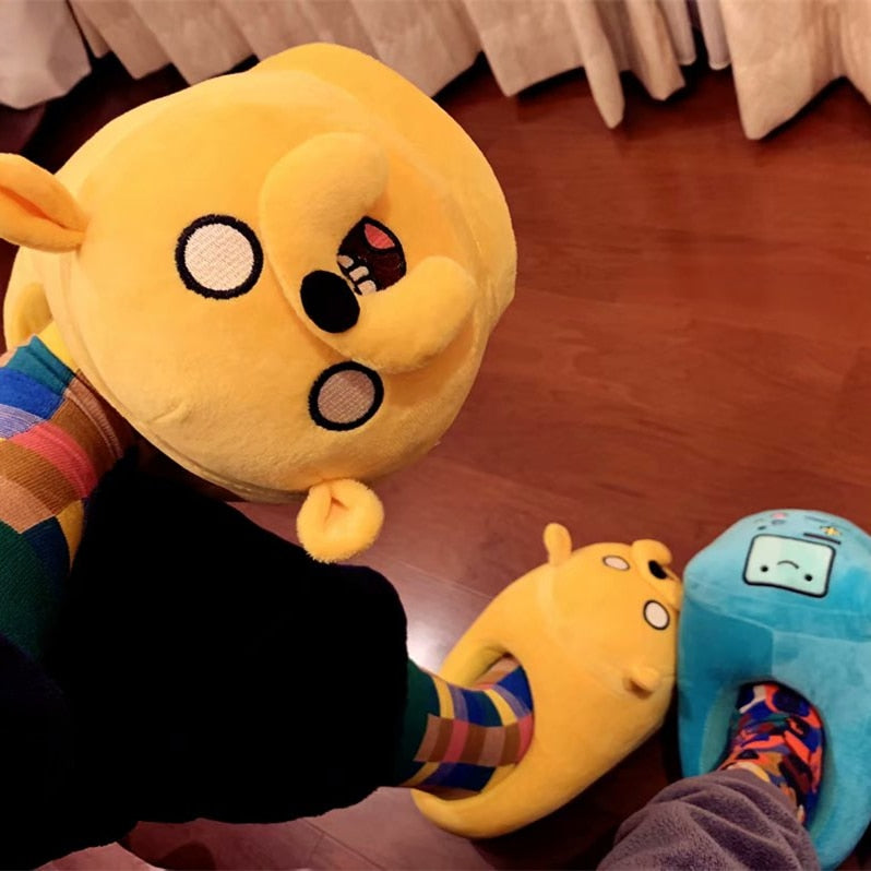 Finn, Jake and BMO Slippers