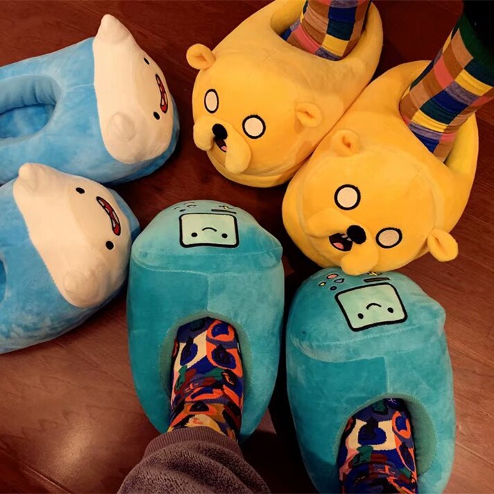 Finn, Jake and BMO Slippers