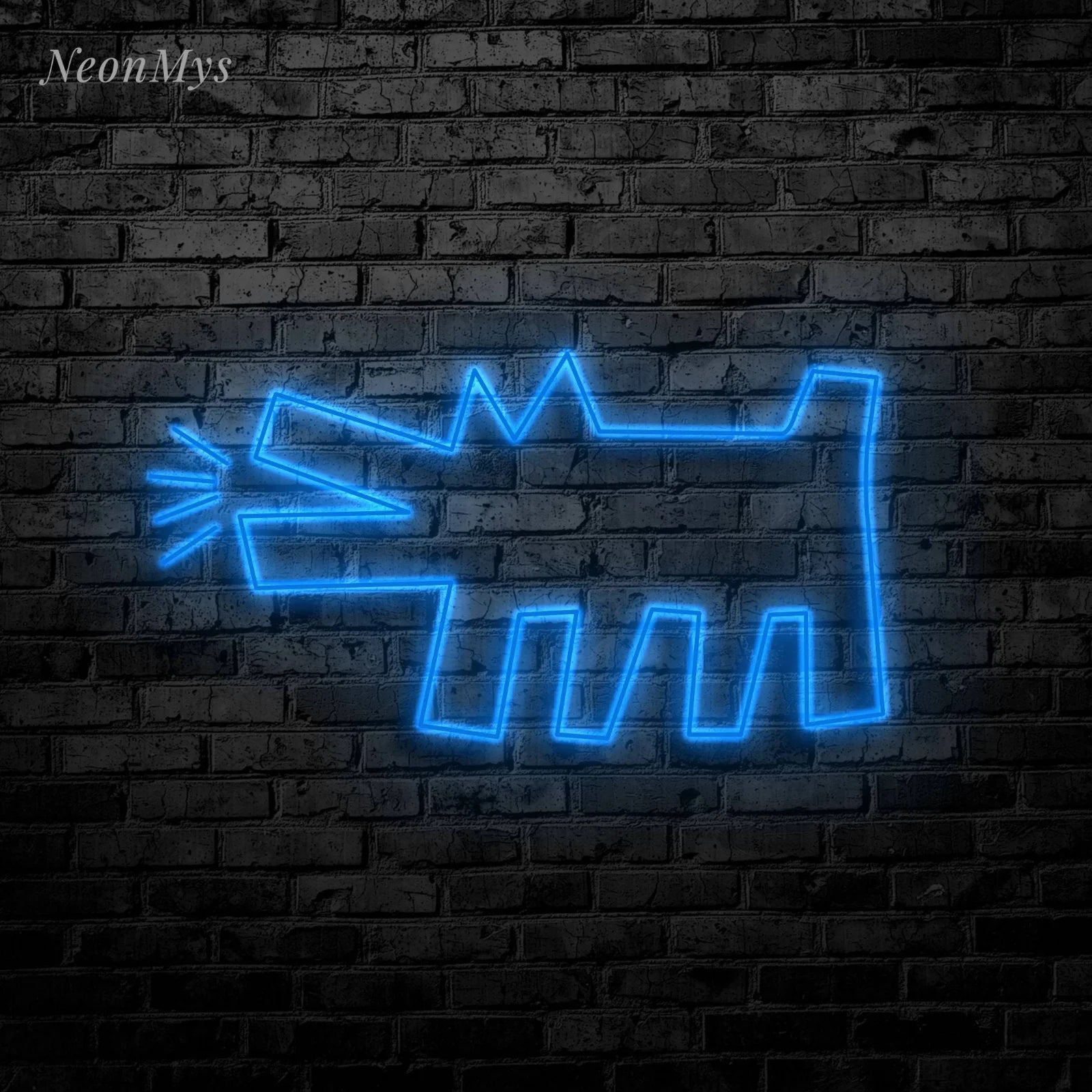 Barking Dog Neon Sign