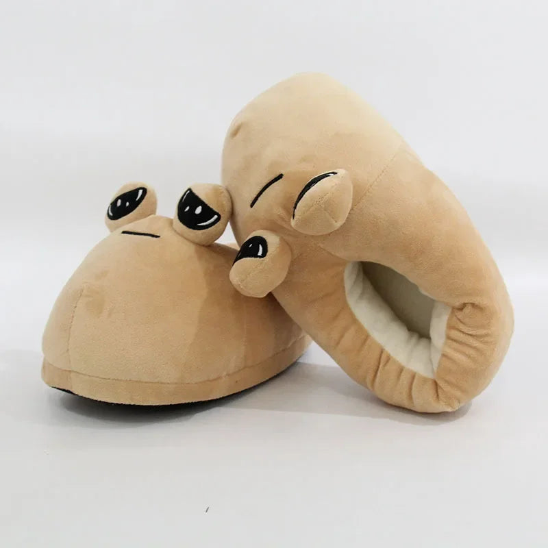 Pou Plush Slippers