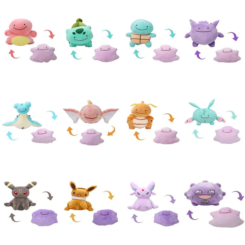 Pokemon Ditto Reversible Plush