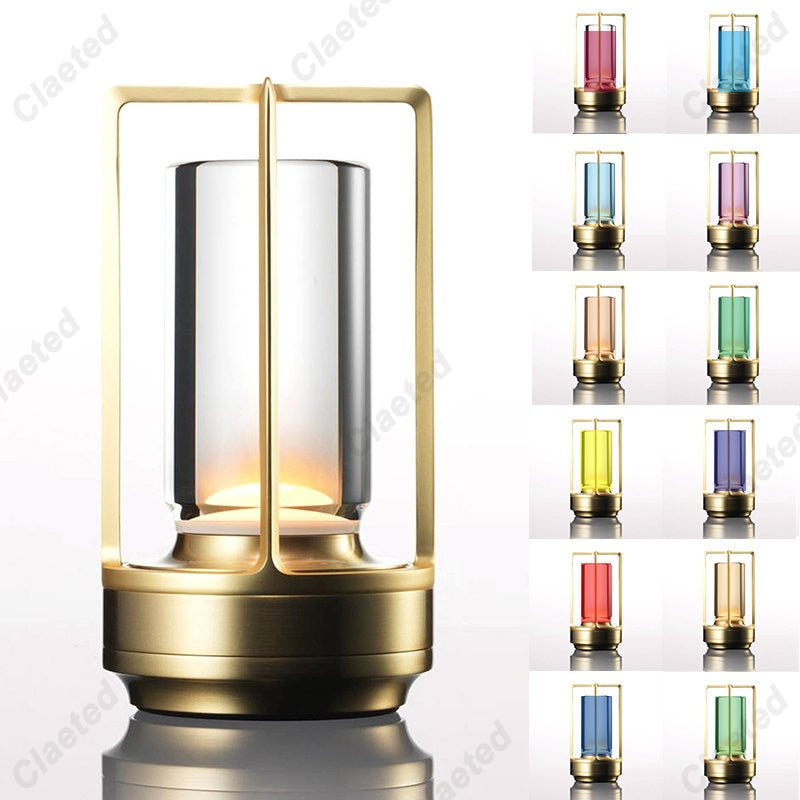 LED Cordless Table Lamp industrial style