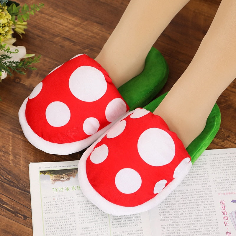 Super Mario Piranha Plant Slippers