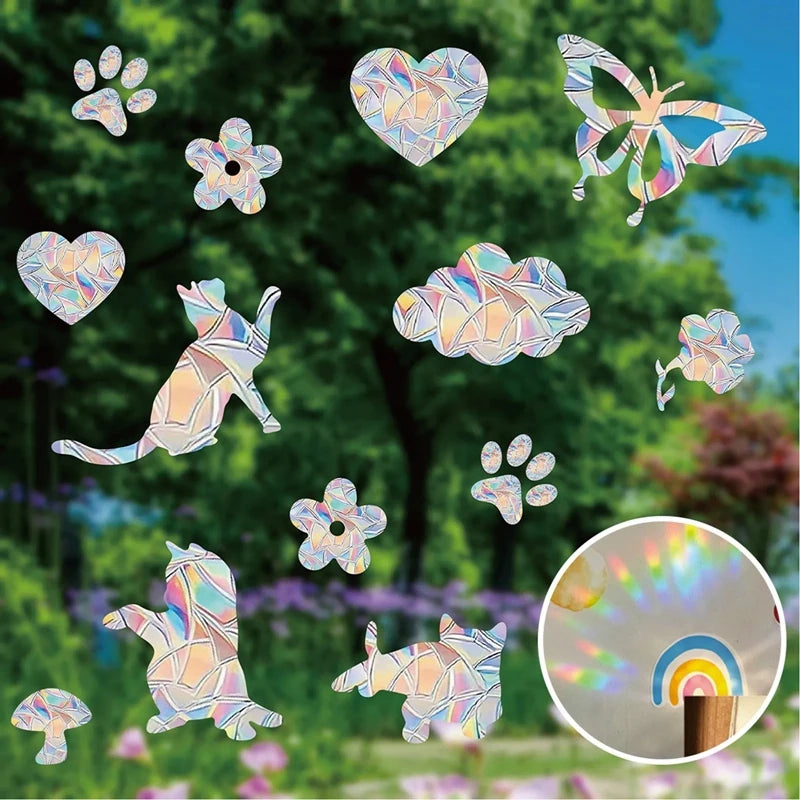 Rainbow Sun Catcher Window Stickers