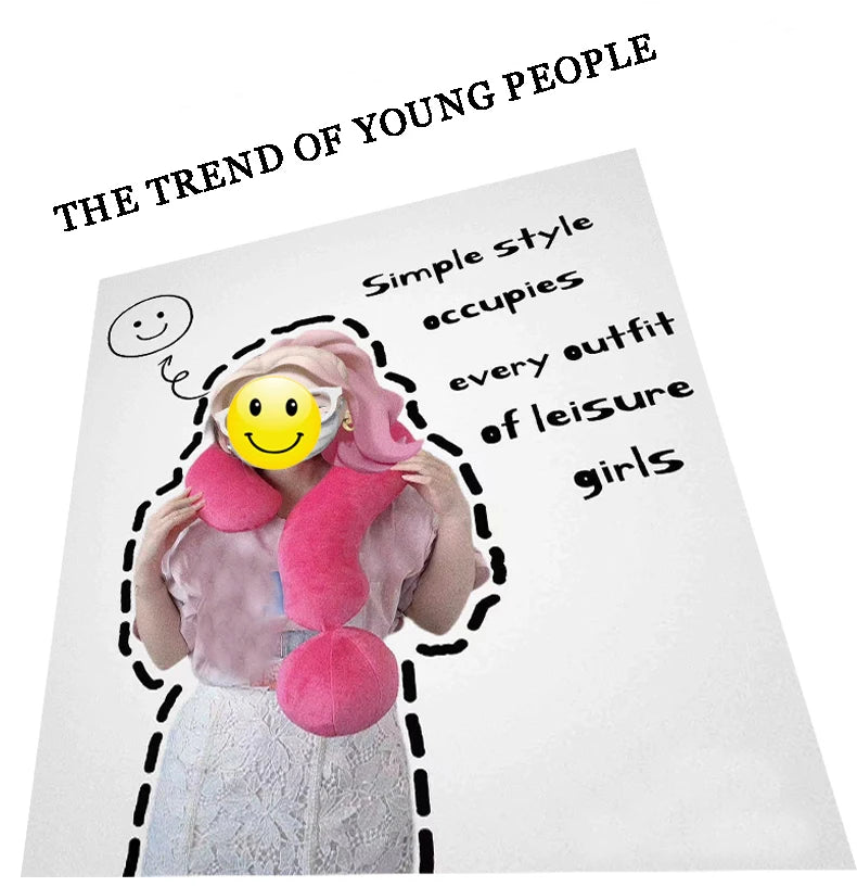 Question Mark Shape Pillow