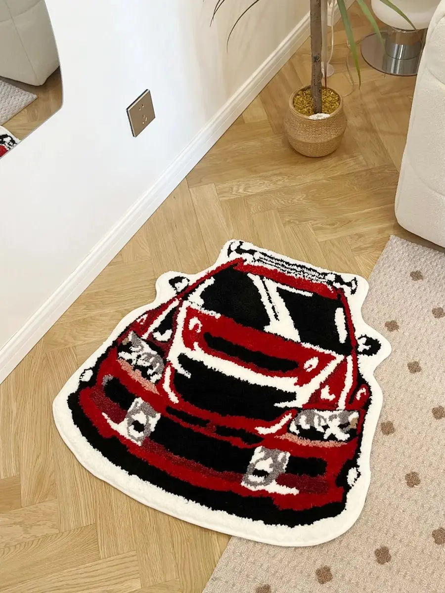 Racing Car Rug