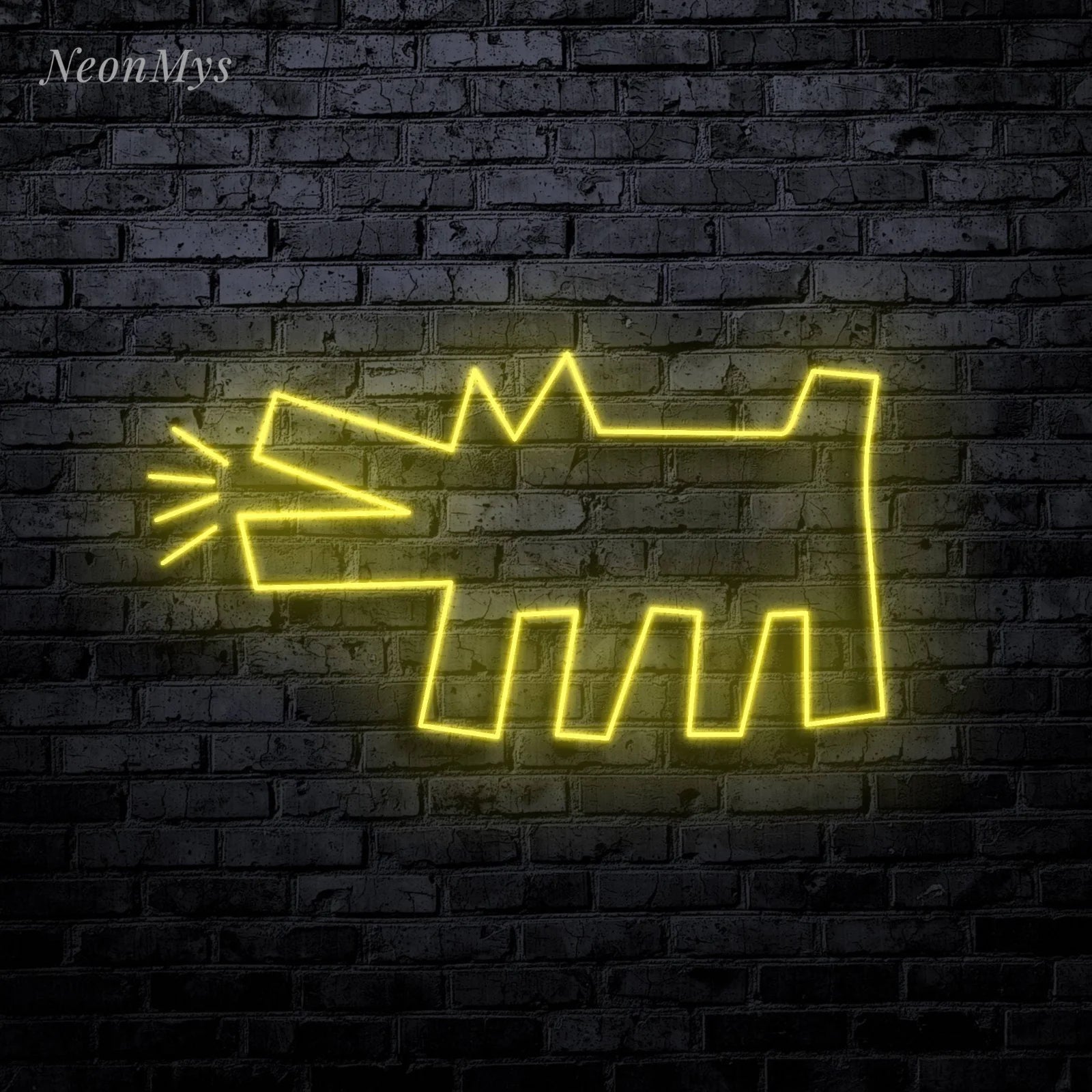 Barking Dog Neon Sign