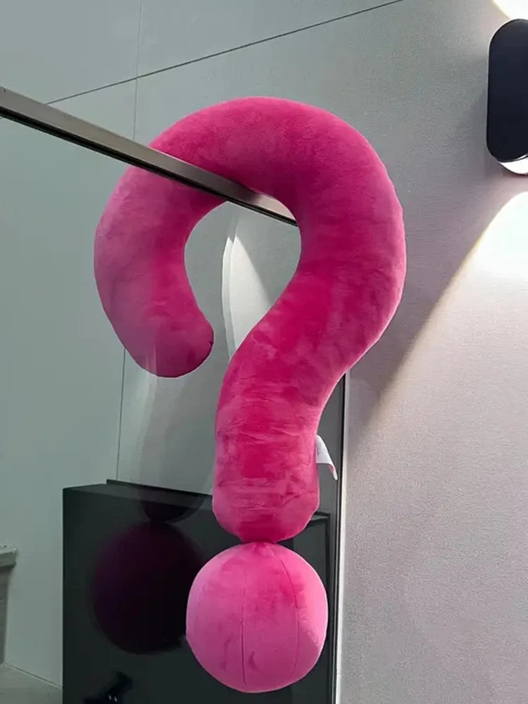 Question Mark Shape Pillow