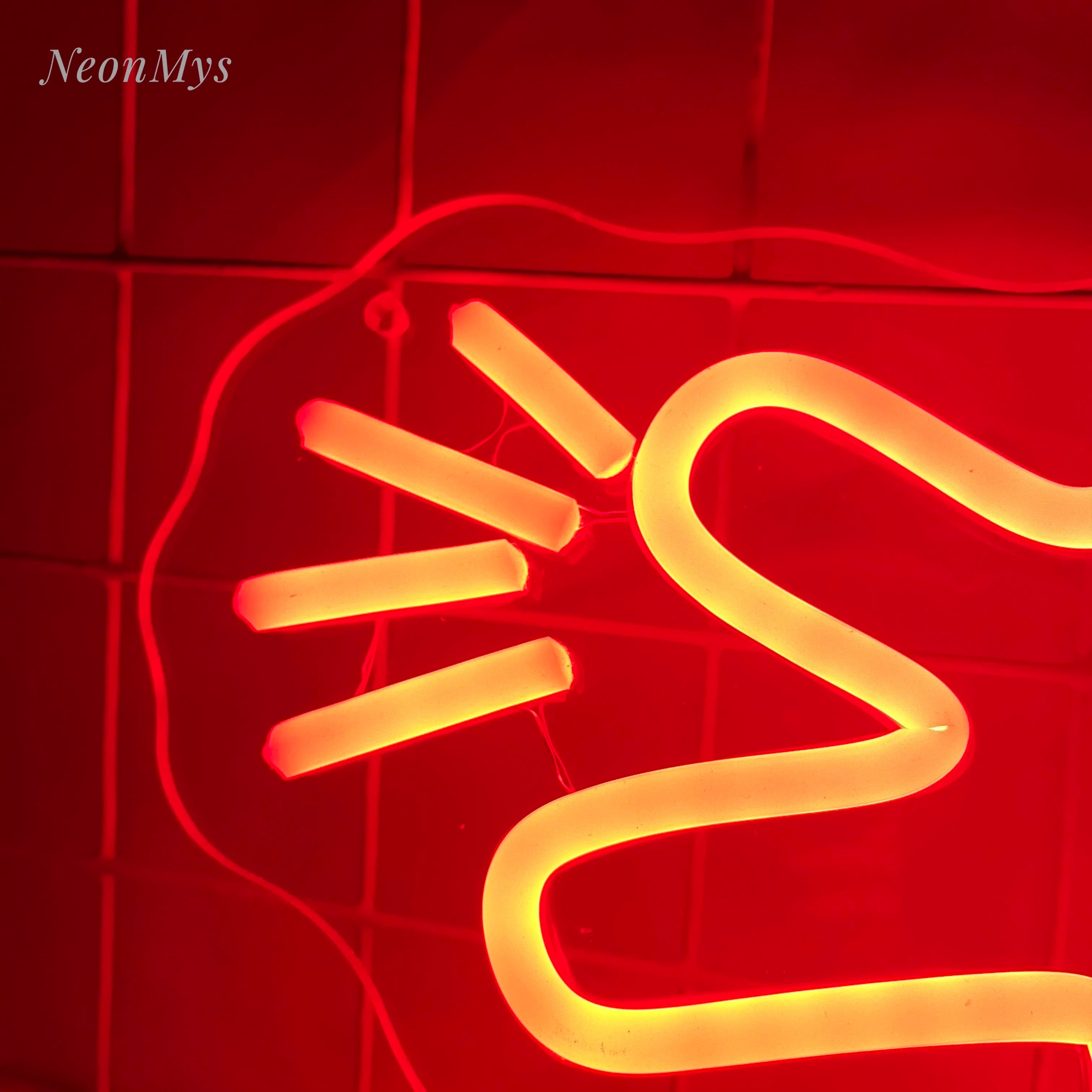 Barking Dog Neon Sign