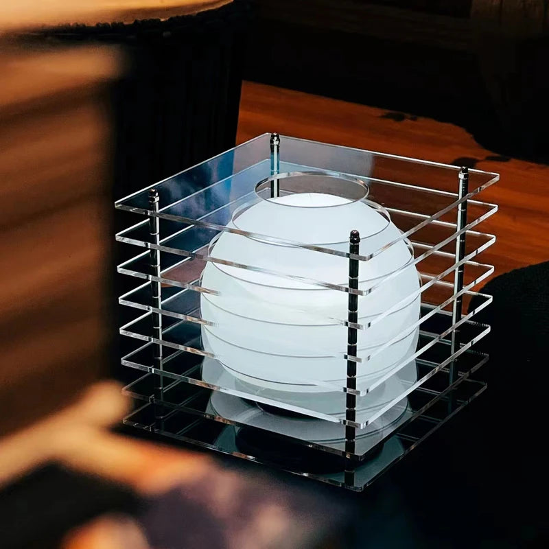 Bedroom Rechargeable Lamp Acrylic 16colors