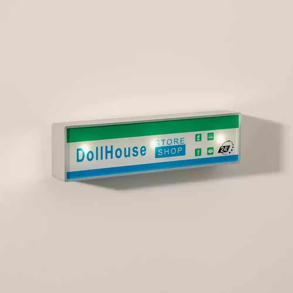 Mini Refrigerator Supermarket Light Magnet