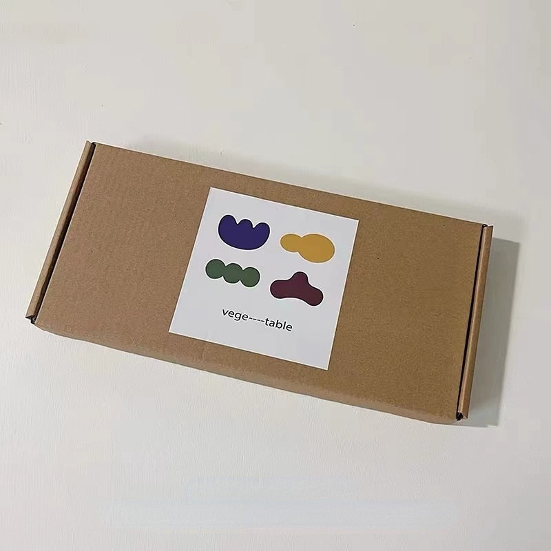 4 Colors Ceramic Dipping Flower Dish