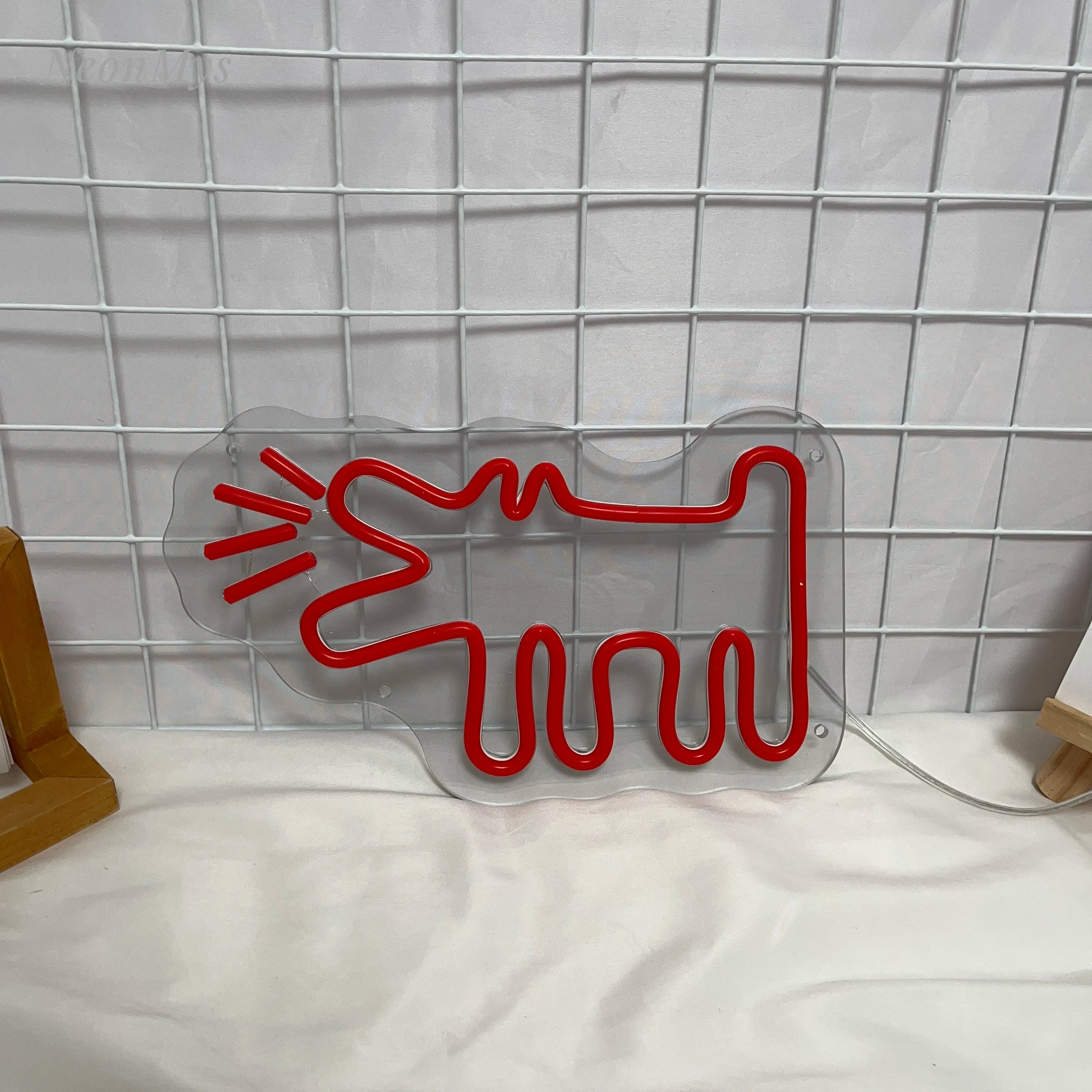 Barking Dog Neon Sign