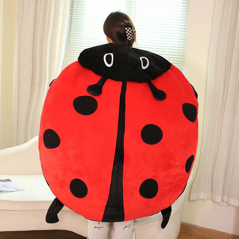 Ladybug Beetle Plush Pillow Pijama