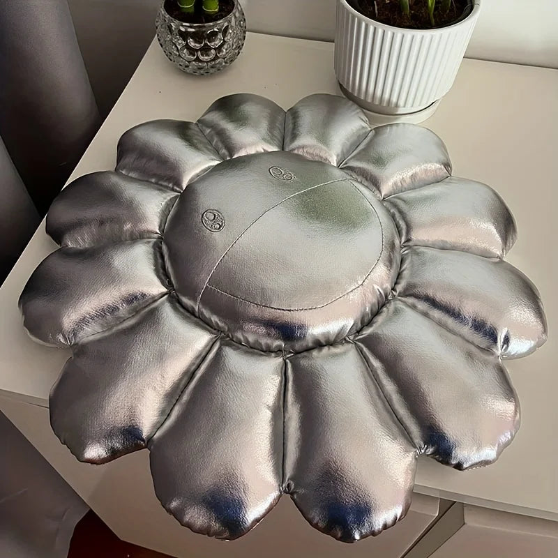 Murakami Silver and Gold Pillow