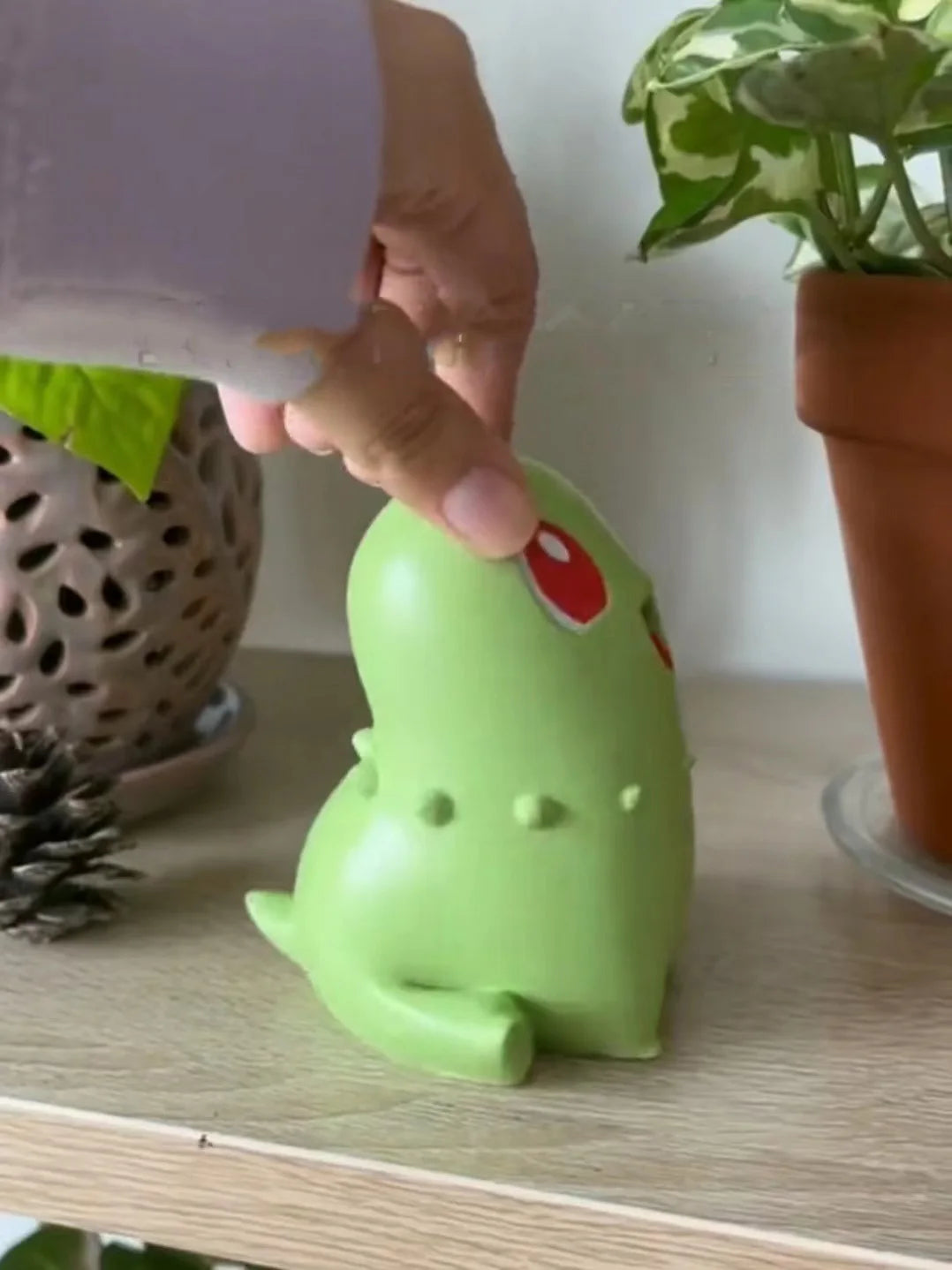 Pokemon Chikorita Planter Flower Pot