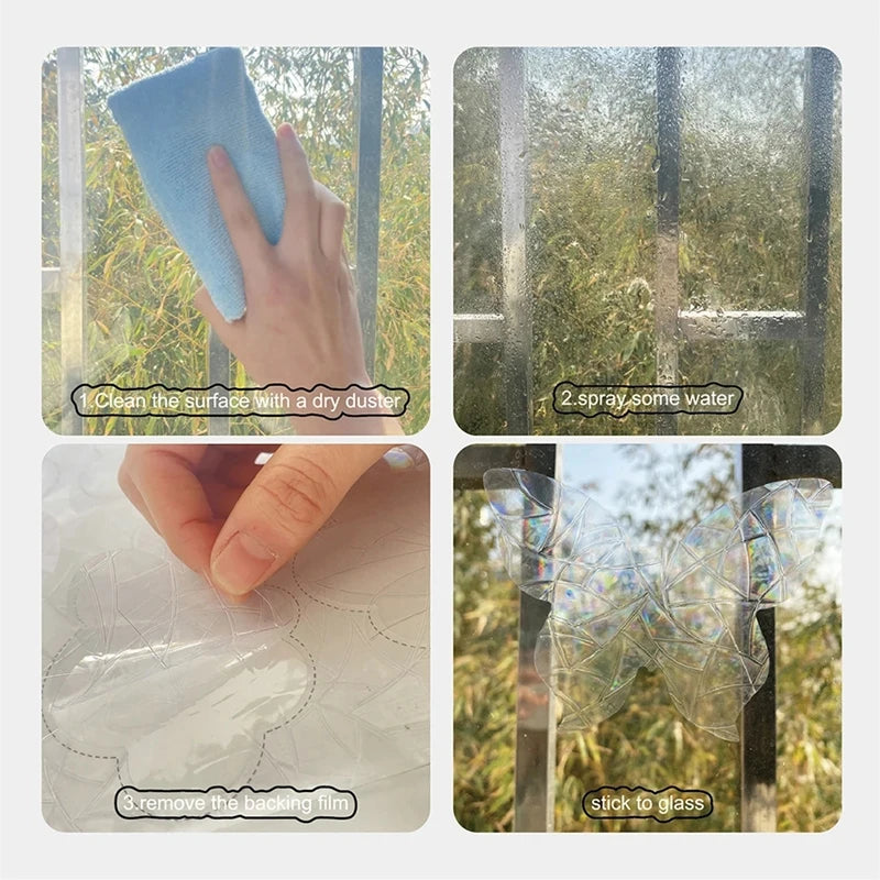 Rainbow Sun Catcher Window Stickers