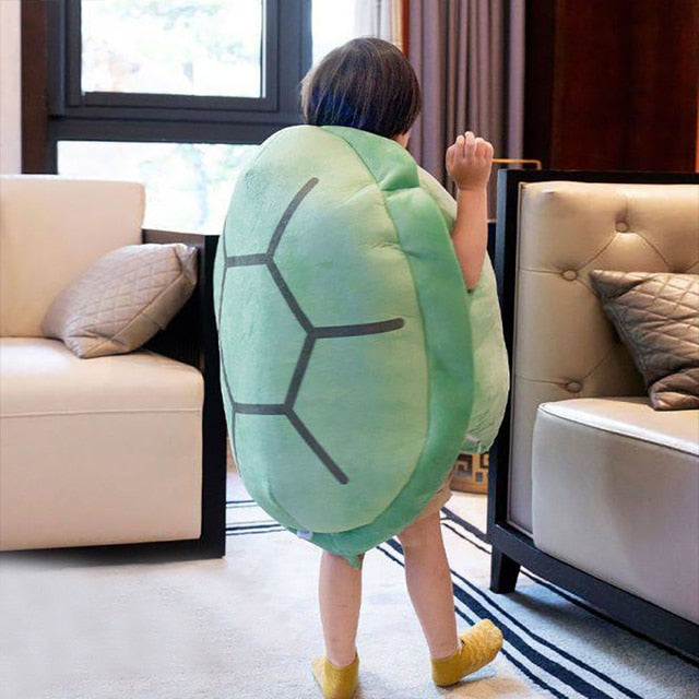 Turtle Shell Plush Sleeping Bag