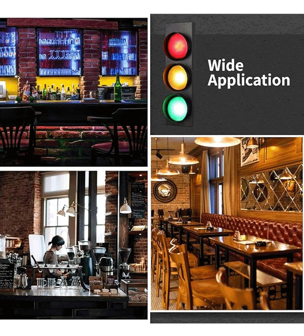 Traffic Light Wall Lamp LED