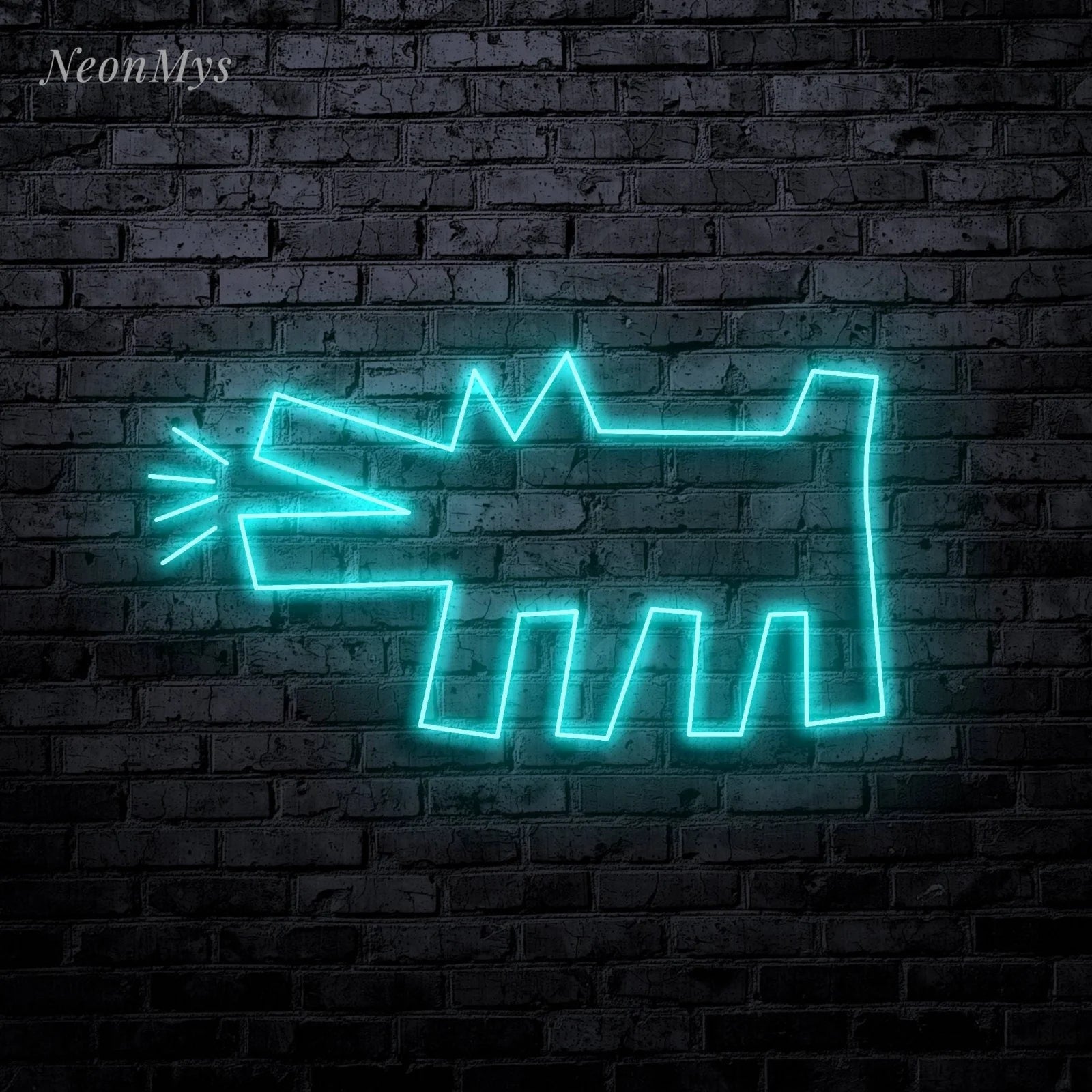 Barking Dog Neon Sign