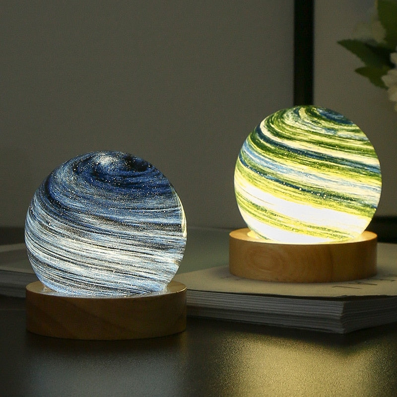 Planet lamp USB