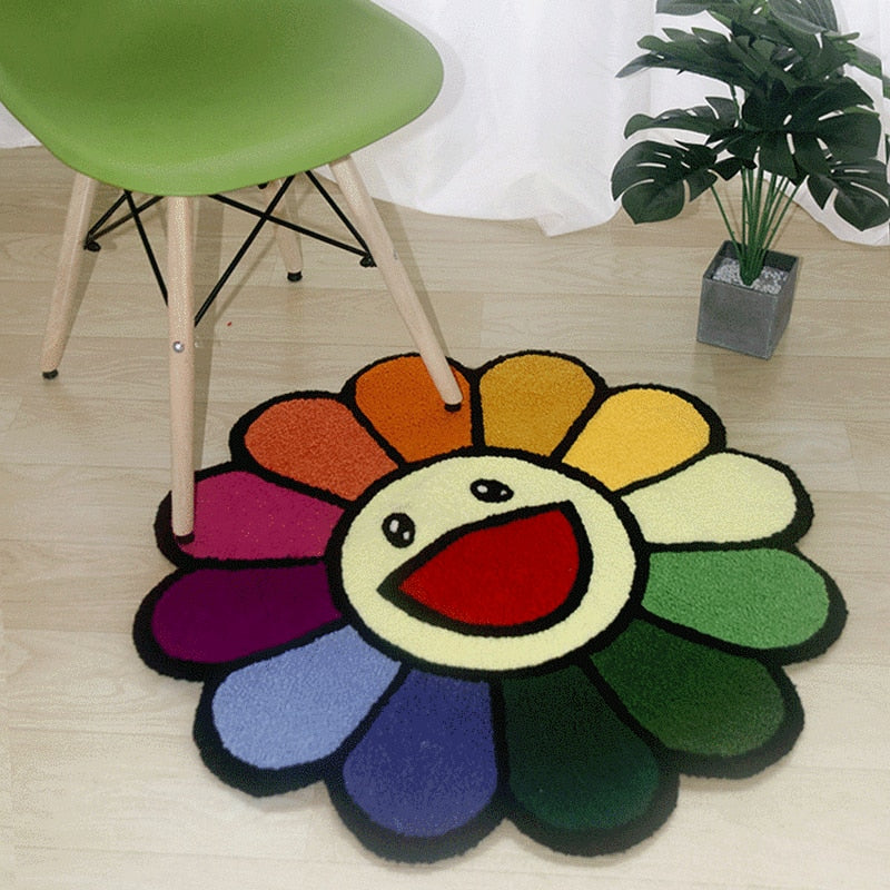 Murakami Flower Rug (different variants)