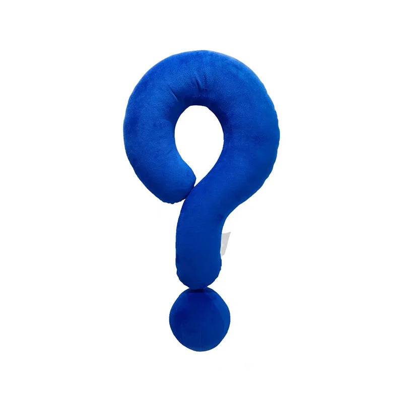 Question Mark Shape Pillow