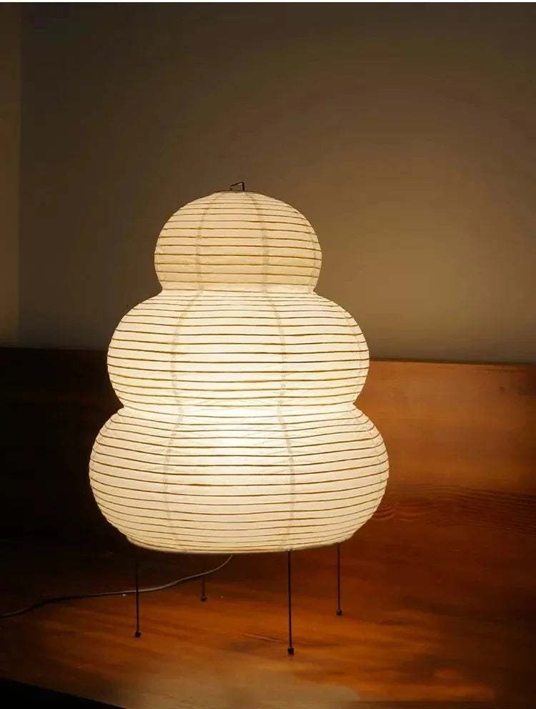 Japanese-style LED Rice Paper Lamp