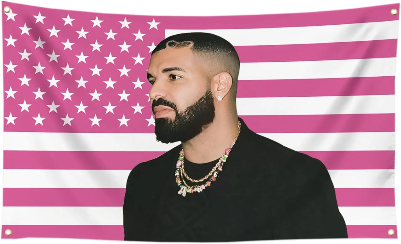 Drake Pink American Flag
