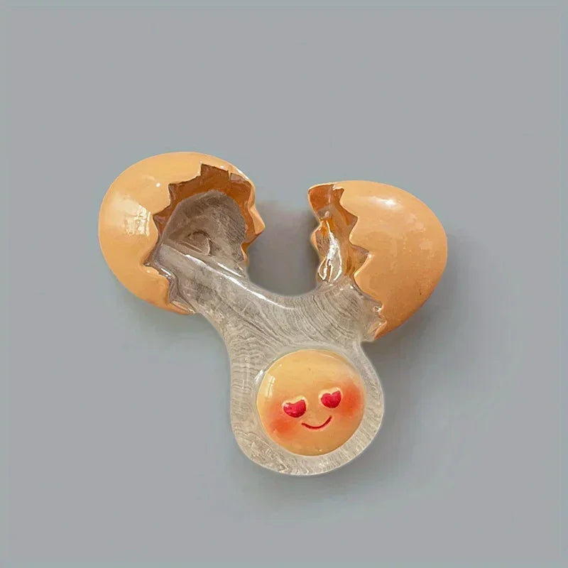 Egg magnetic fiigurines