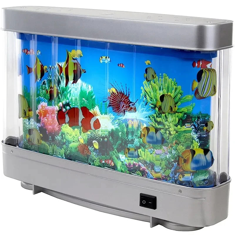 Frutiger Aero Tropical Fish Tank Lamps