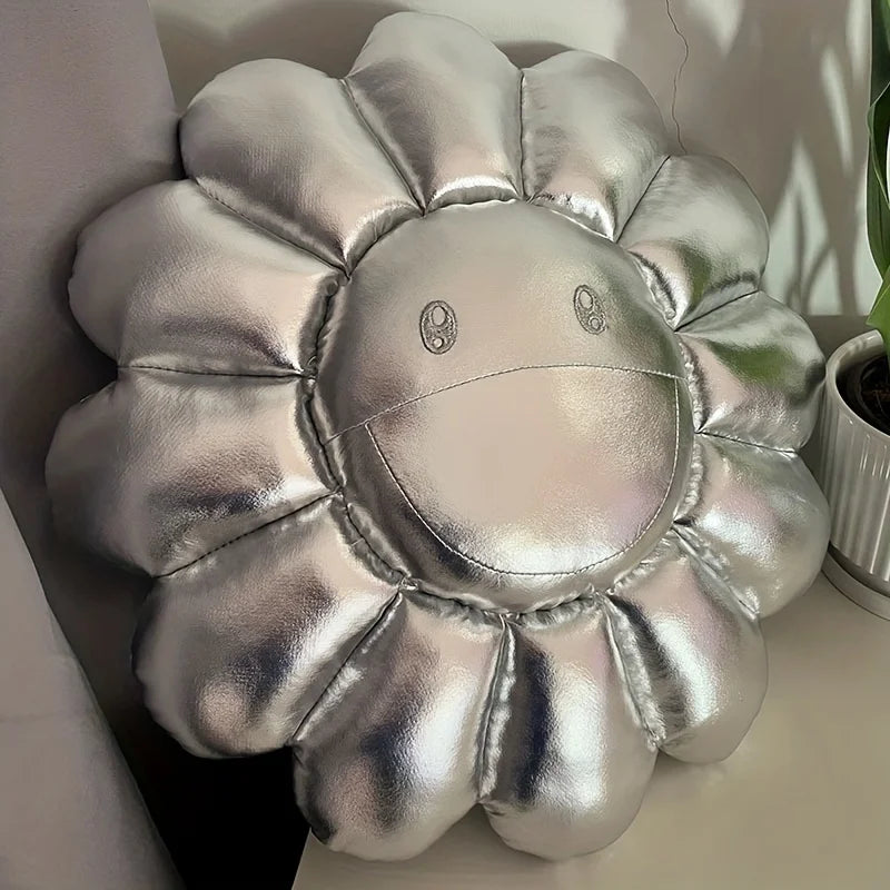 Murakami Silver and Gold Pillow