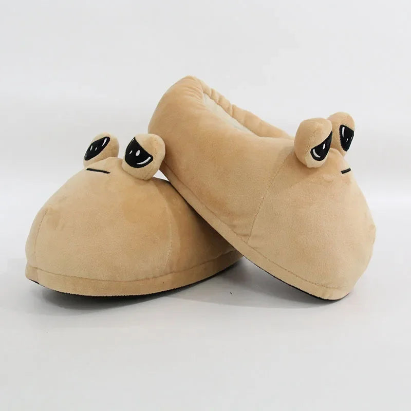 Pou Plush Slippers