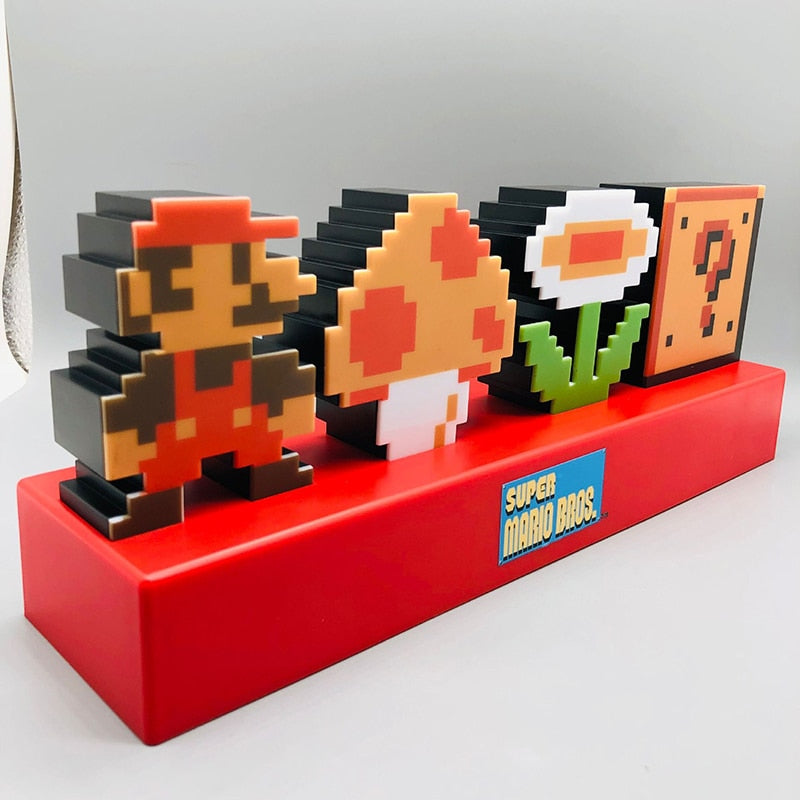 Mario Pixel 2D Lamp