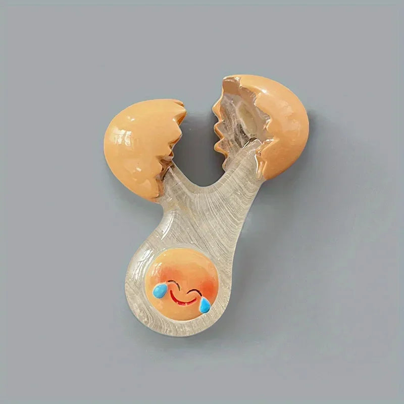 Egg magnetic fiigurines