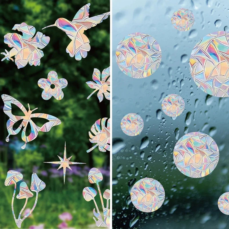 Rainbow Sun Catcher Window Stickers