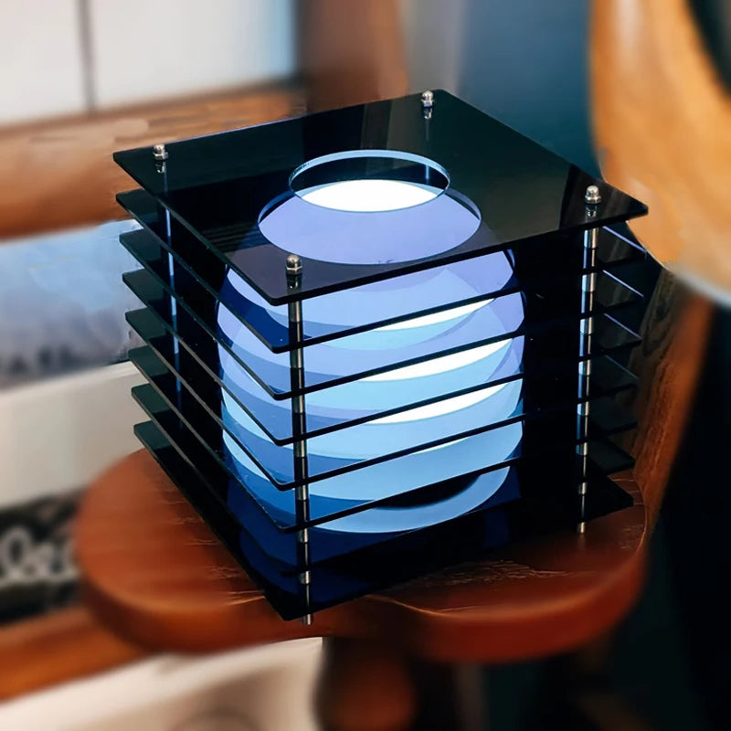 Bedroom Rechargeable Lamp Acrylic 16colors