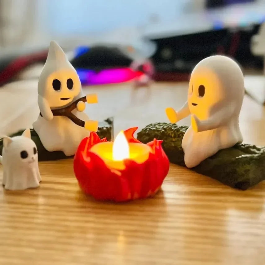 1 Set Halloween Ghost Campfire Decor Spooky Halloween