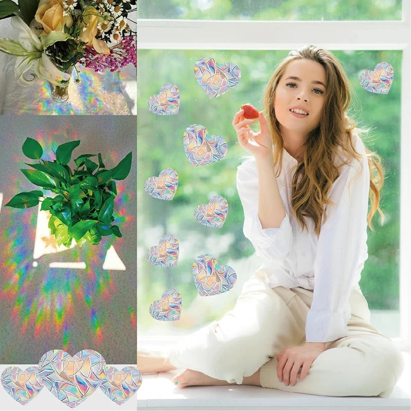 Rainbow Sun Catcher Window Stickers