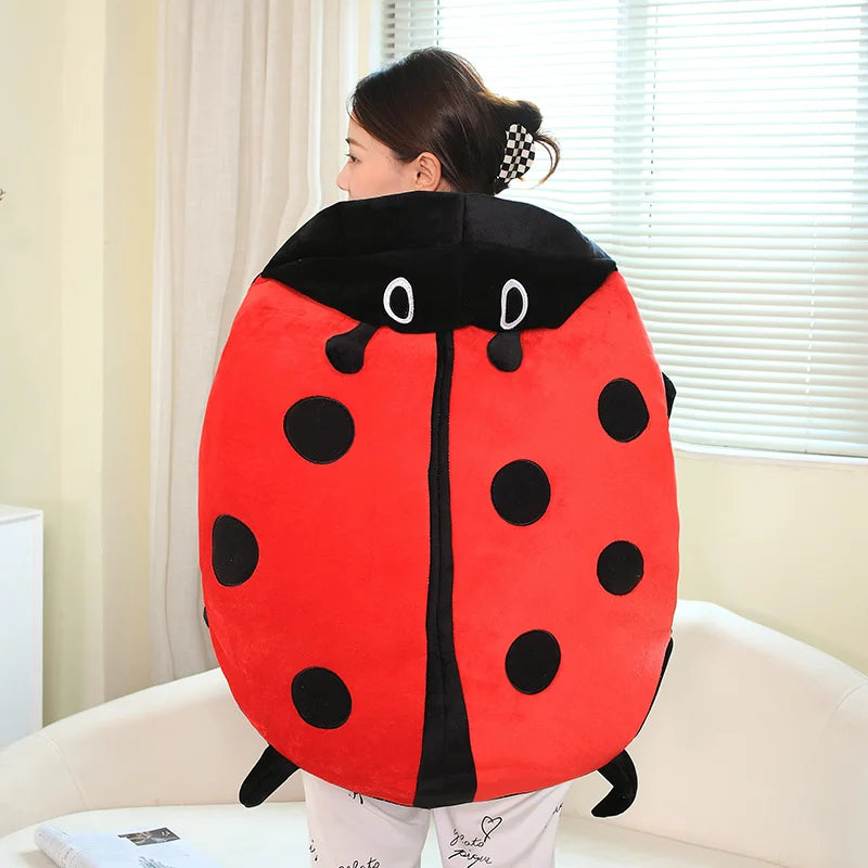 Ladybug Beetle Plush Pillow Pijama