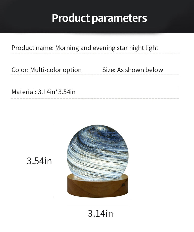 Planet lamp USB