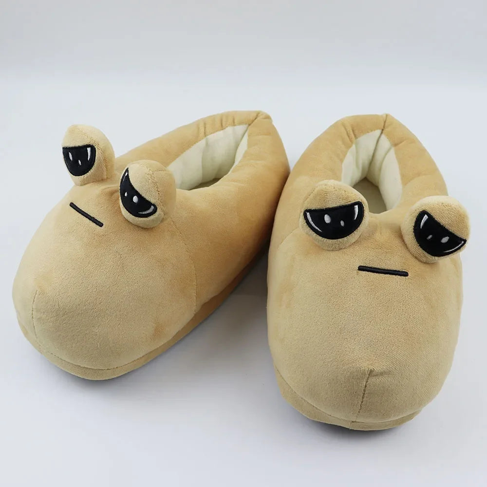 Pou Plush Slippers
