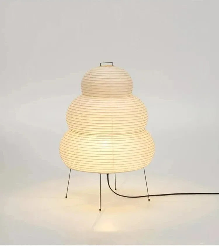 Japanese-style LED Rice Paper Lamp