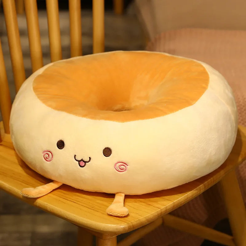 Fluffy Bread Cushion