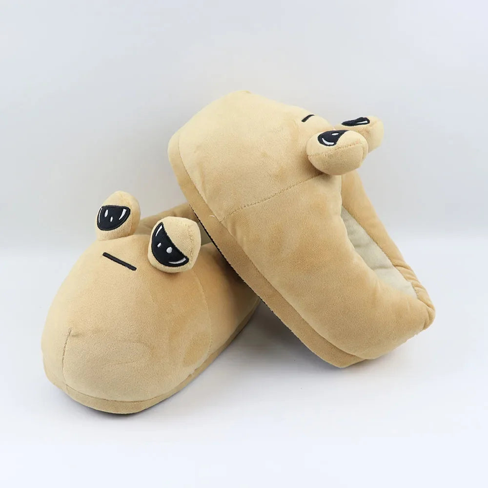 Pou Plush Slippers