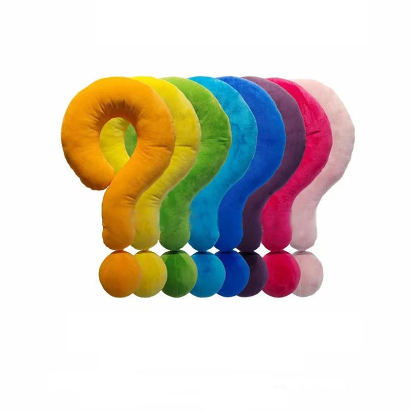 Question Mark Shape Pillow