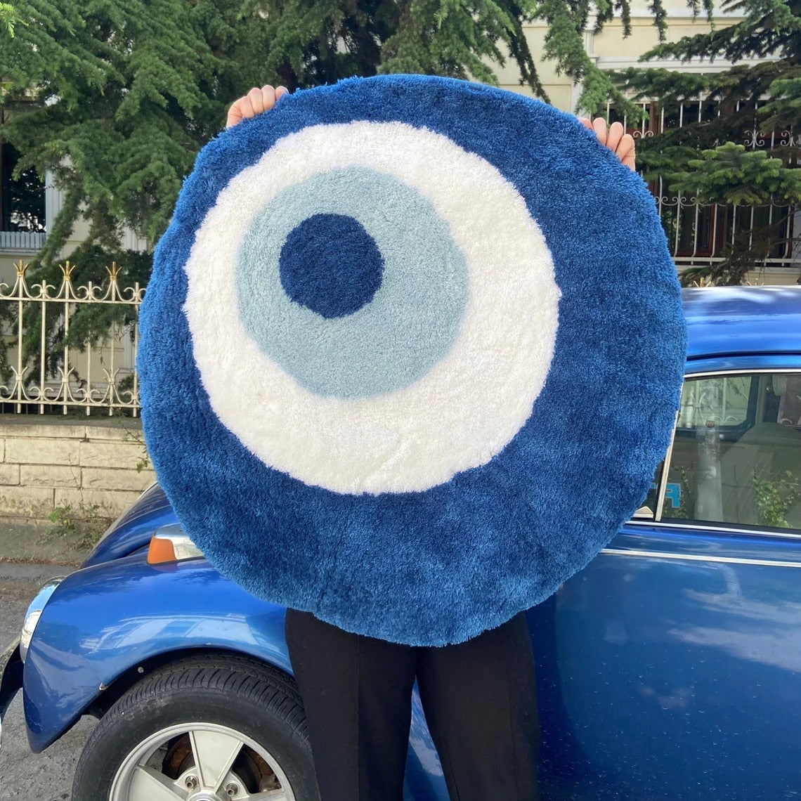 Evil Eye Rug (Different Colors)