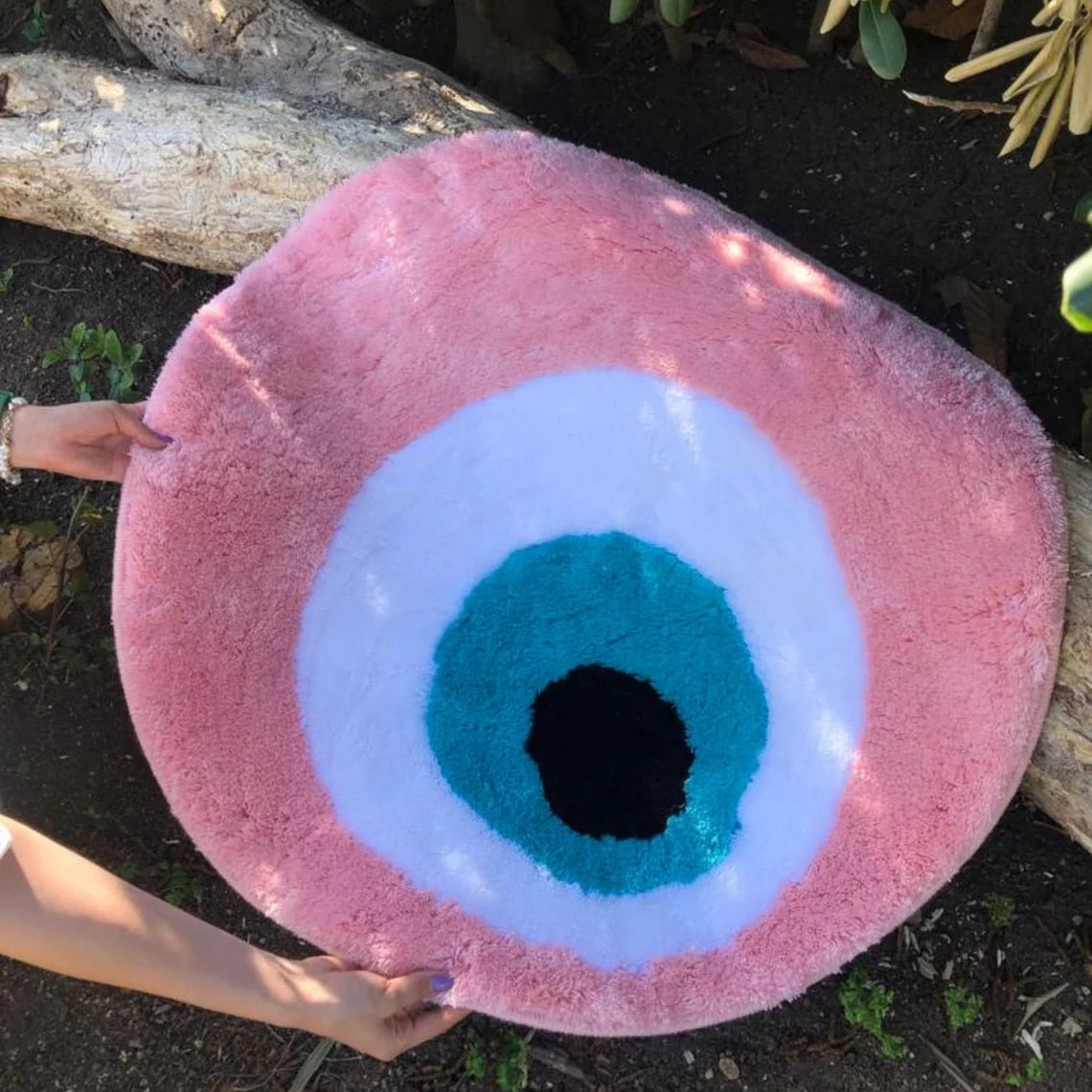 Evil Eye Rug (Different Colors)