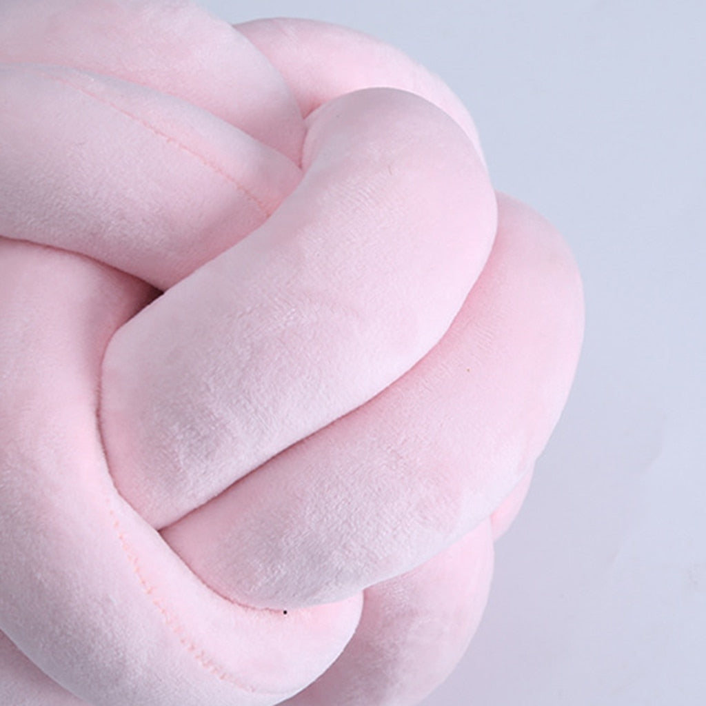 Plush Knot Cushion Pillow